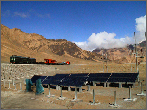 Qinghai-Tibet Railway PV Power Station